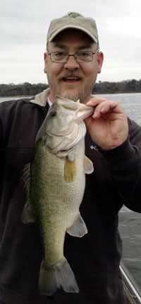 Alan with a good Fayette County bass