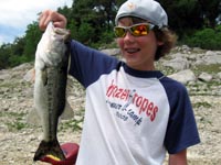 Grant with a nice Travis bass