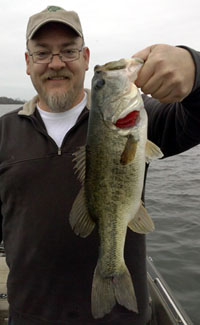 Alan with a good Fayette County bass