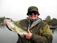 Laura with a nice Bastrop bass