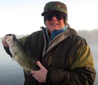Laura with a nice Bastrop bass