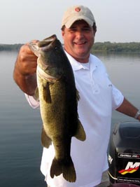 Mr. Wong with a nice Choke Canyon hawg