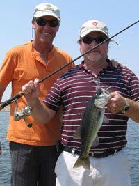 Mr. Wong with a nice Choke Canyon hawg