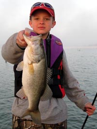 Daniel started out with some fun on Choke Canyon