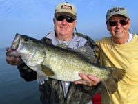 Dan with a nice Choke Canyon bass
