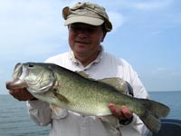 Mr. Wong with another Choke Canyon hawg