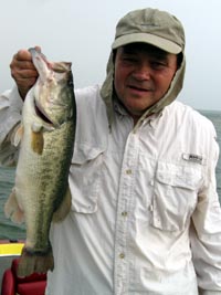 Mr. Wong with yet another Choke Canyon hawg