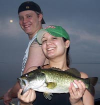 Sarah with another nice Choke bass