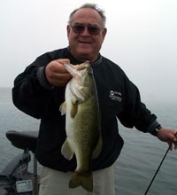 nice 3.5lb Choke Canyon bass