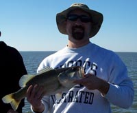 Shad with a nice Choke bass