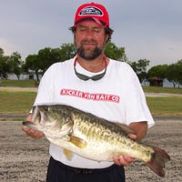 Mike with a 7.4 Choke Canyon bass