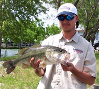 really nice lbj bass - 6.38 lbs