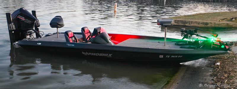 my 2025 Phoenix 21 XE bass boat