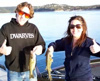 Shane and Kim had a fun day - 2 Travis guadalupe bass