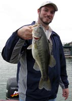 Tony with a nice Lake LBJ bass