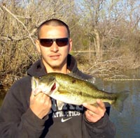 Nice Town Lake bass (now Lady Bird Johnson Lake - LBJ2)