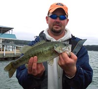 Came all the way down from Washington State to get this nice guadalupe bass