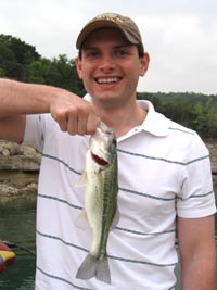 Catching bass on Travis