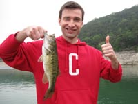 Catching bass on Travis