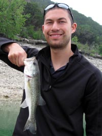 Catching bass on Travis